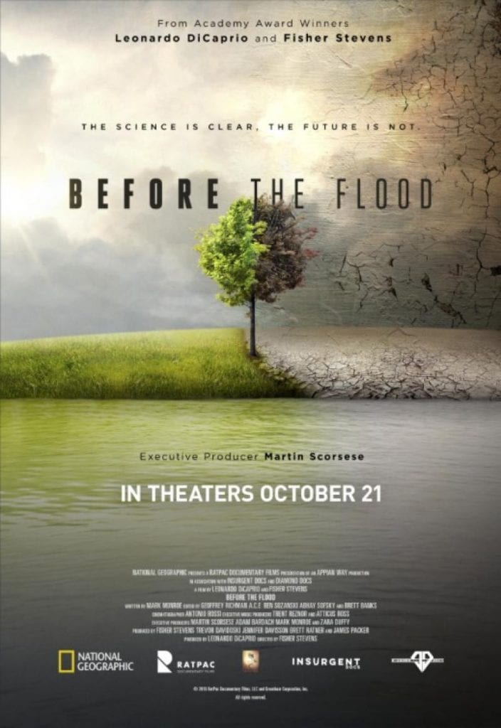 before the flood documentario cambio climatico